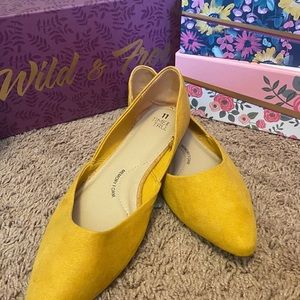 Art School Yellow flats.